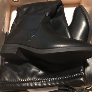 Tall Leather Boots